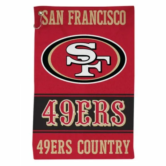 Discover San Francisco 49ers Golf Towel
