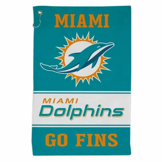 Miami Dolphins Golf Towel