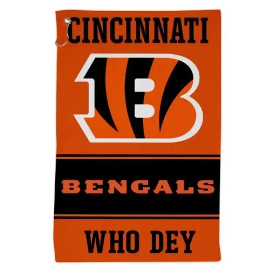 Discover Cincinnati Bengals Golf Towel