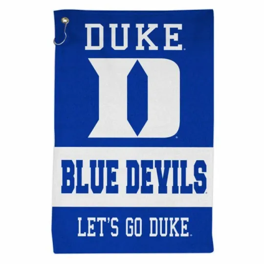 Discover Duke Blue Devils Golf Towel