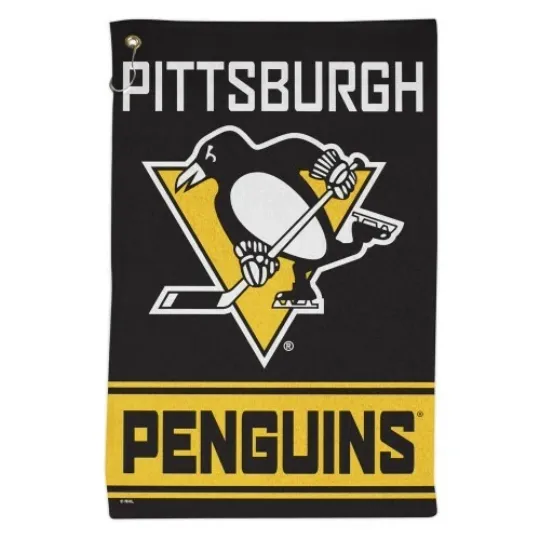 Discover Pittsburgh Penguins Golf Towel