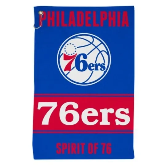 Discover Philadelphia 76ers Golf Towel