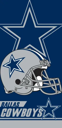 Discover Dallas Football Beach Towel
