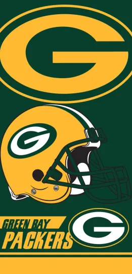 Discover Green Bay Football Beach Towel