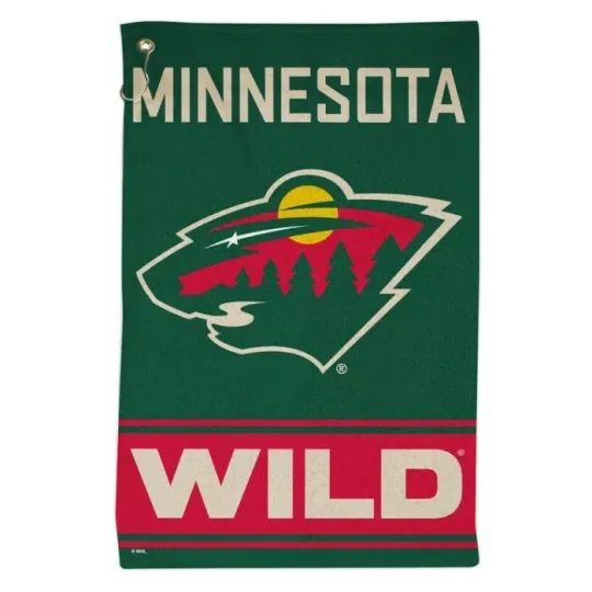 Discover Minnesota Wild Golf Towel