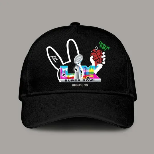 Discover Su,per Bowl LX 2026  Opening And Halftime Shows Logo Classic Hat Fans Gift