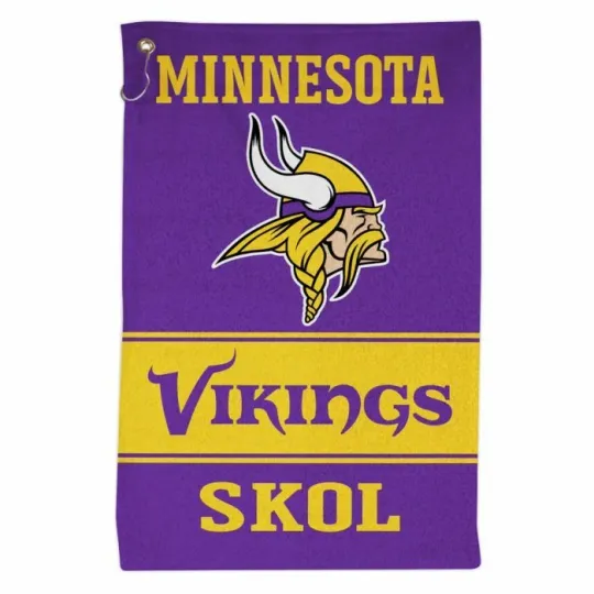 Discover Minnesota Vikings Golf Towel