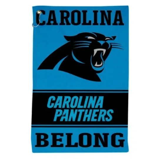 Carolina Panthers Golf Towel