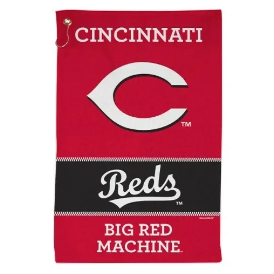 Discover Cincinnati Reds Golf Towel