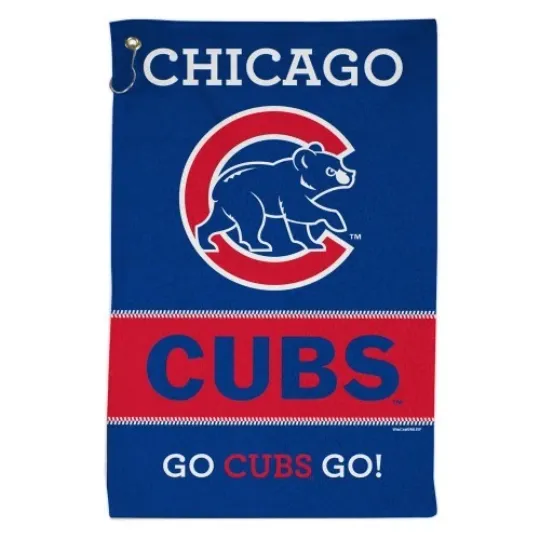 Discover Chicago Cubs Golf Towel