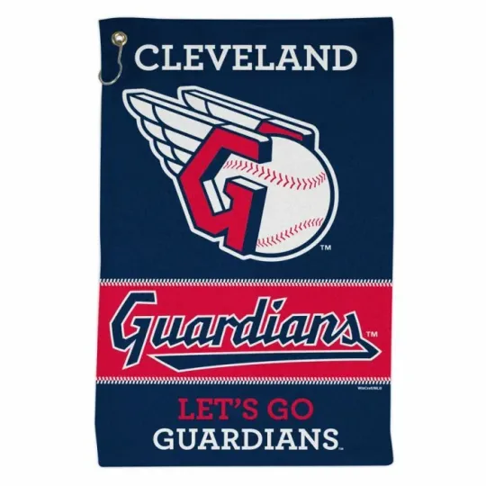 Discover Cleveland Guardians Golf Towel