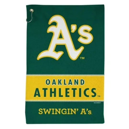 Discover Oakland Athletics Golf Towel