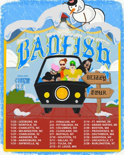 Discover Blizzy Tour 2026 - HOT POSTER