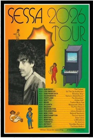 Discover Sessa Tour 2026 Poster