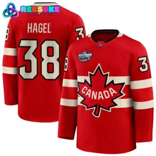 Discover Cana da Hockey 4 Nations FaceOff Brandon-Hagel 38 Men's Hockey Jersey