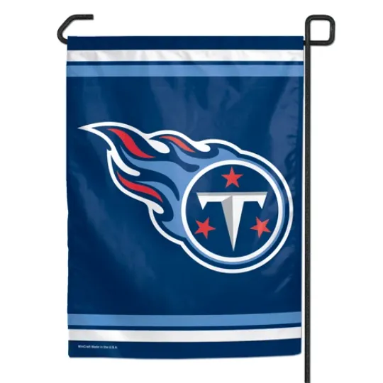 Discover Tennessee Titans Wincraft football 11x15 Garden Flag FREE SHIP, BRAND NEW!