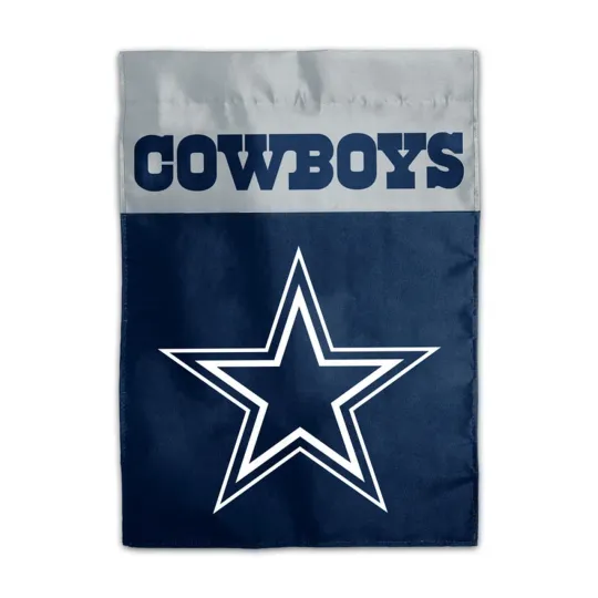Dallas Cowboys football Garden Flag 13" X 18" Yard Banner Fremont Die