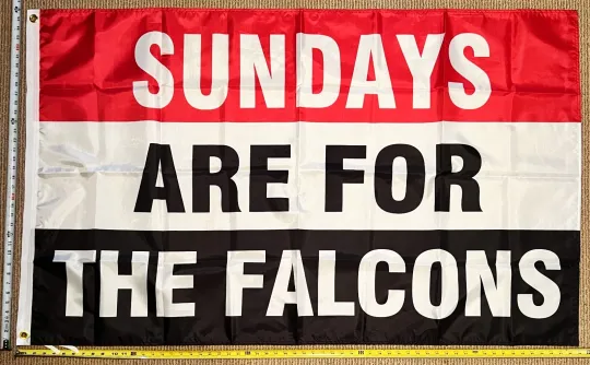 Football Flag Atlanta Falcons ATL Beer football College Banner USA 3x5'