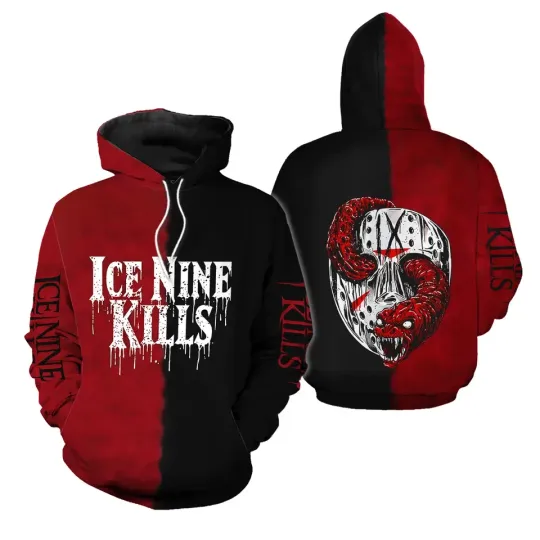 Ice Nine Kill Celebrating 45 Years Of Fear 3D Hoodie