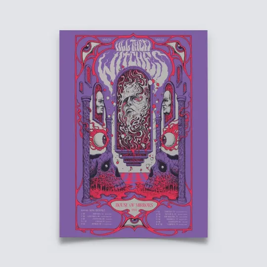 Discover All Them Witches House of Mirrors Tour 2026 Poster