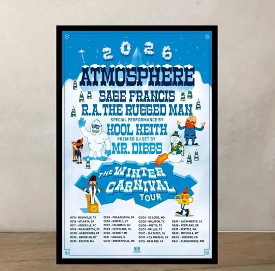 Discover Atmosphere The Winter Carnival Tour 2026 Poster