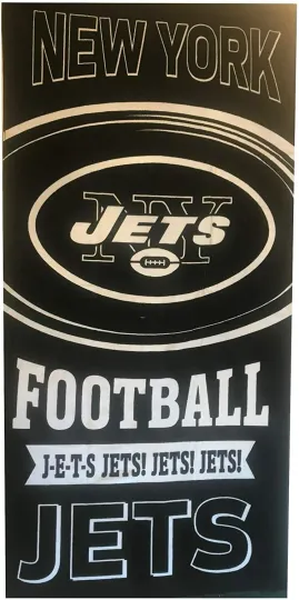 Discover football New York Beach Towel Football Cotton