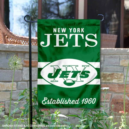 Discover NY Jets Throwback Retro Vintage Garden Yard Banner Flag