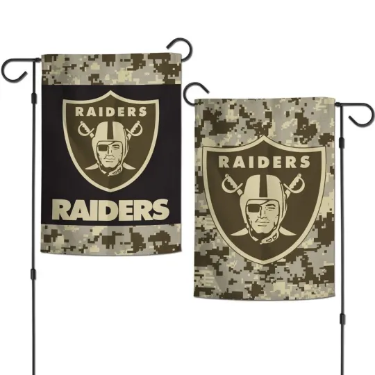 LAS VEGAS RAIDERS 2/SIDED GARDEN FLAG FROM WINCRAFT
