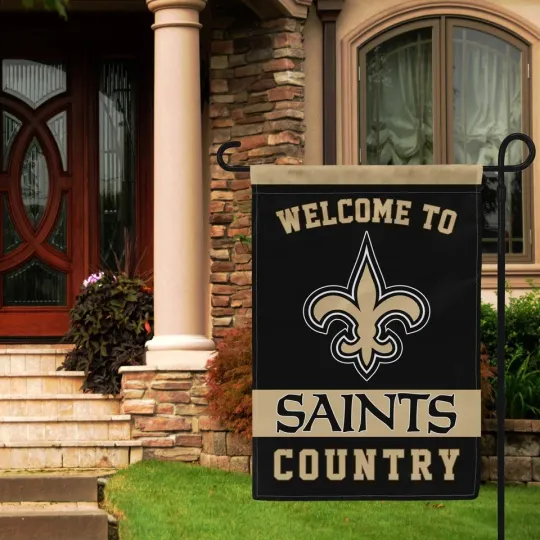 Discover New Orleans  Country Welcome Garden Flag 12x18" Double Sided Football Banner