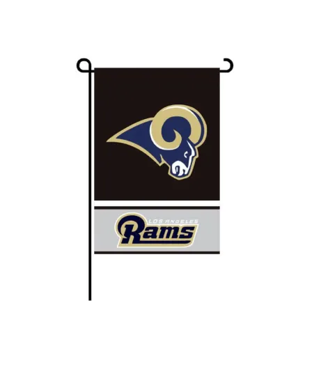 Discover Los Angeles LAR  Pro Football Team Flag 12 x 18 inch Garden Flag Football Banner