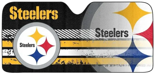 Discover football Pittsburgh Auto Shade