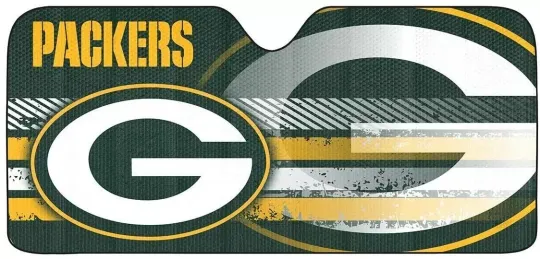 Discover football Green Bay Auto Shade