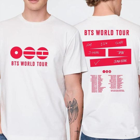 BTS World Tour 2026 Comfort Colors Shirt, Bangtan Army Concert Gift
