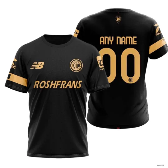 Discover Personalized LIGA MX Deportivo Toluca 3D T-Shirt 2024 Third Kit