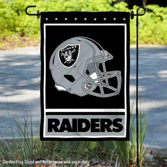 Las Vegas Raiders Garden Flag and Yard Banner