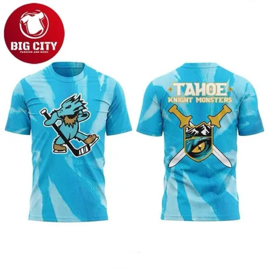 Discover Tahoe Knight Monster Grateful Dad 3D T-Shirt