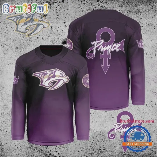Discover Nashville Predators Personalize Prince Night Hockey Shirt Hockey Fan Gear