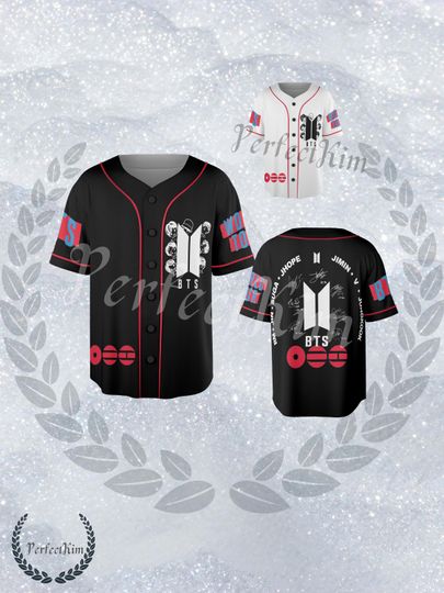 Discover Custom Kpop Comeback Bangtan Baseball Jersey, World Tour 2026 2027 Jersey, B.T.S Inspired Baseball Jersey For Fan Baseball Kpop Jersey
