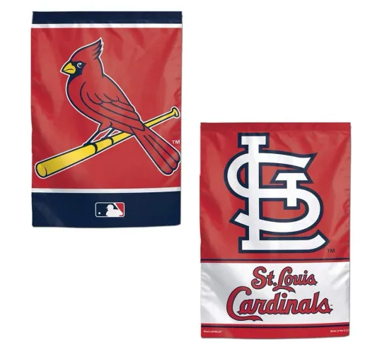 Discover St. Louis Baseball Double Sided Garden Flag
