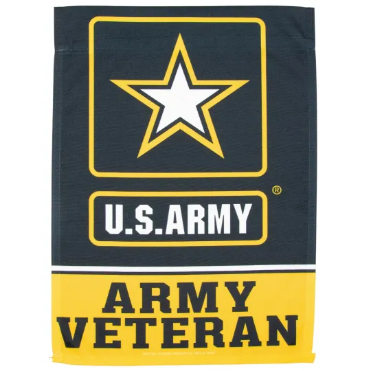 U.S. Army Veteran  Garden Flag