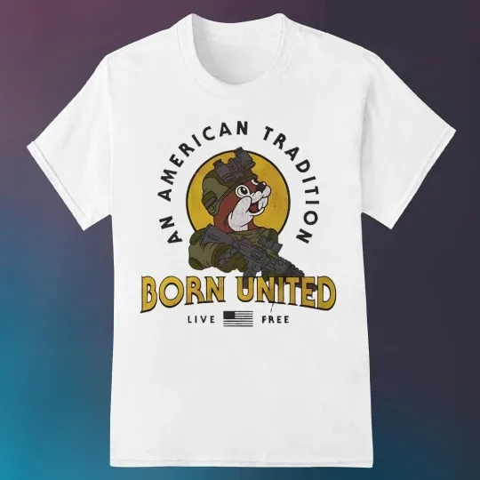 Discover Buc-Ees American Tradition Born United T-Shirt