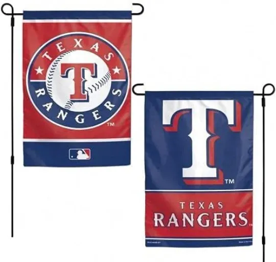 Discover Texas Baseball Flag Garden Style Double Sided Flag