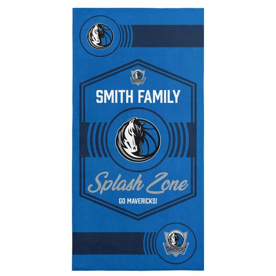 Dallas Mavericks Beach Towel: NBA Dominion Style, Personalized Fan Gift