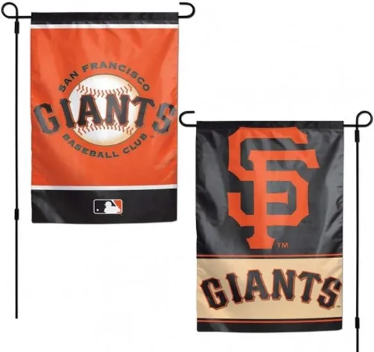 Discover San Francisco Baseball  Garden Flag