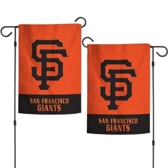 Discover SAN FRANCISCO BASEBALL 2 SIDED APPLIQUE GARDEN FLAG