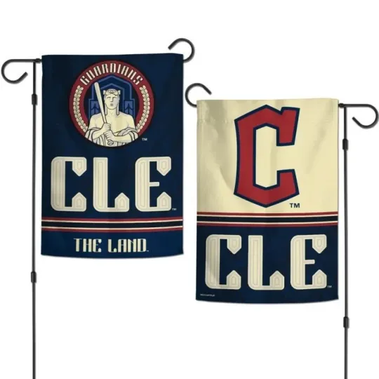 Discover CLEVELAND 2024 CITY CONNECT 2 SIDED GARDEN FLAG