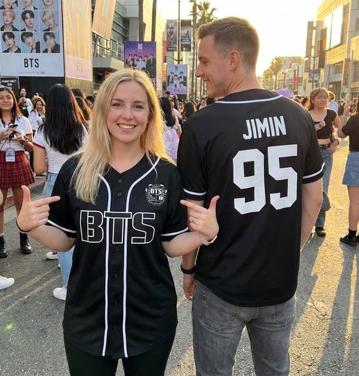 Custom baseball Jersey Tour BTS Kpop comeback, Custom Baseball Jersey For Teen Girl Women Baseball Kpop Fan, World Tour 2026 2027 Jersey