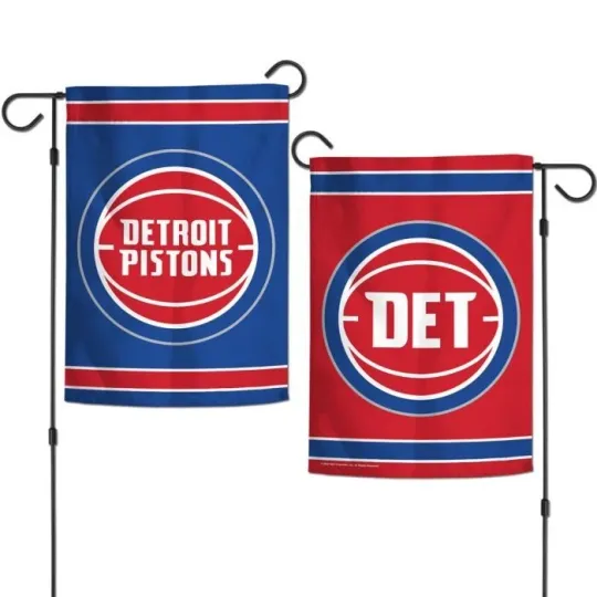 DETROIT DOUBLE SIDED GARDEN FLAG