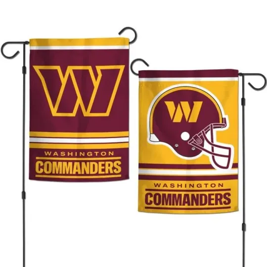 Discover WASHINGTON FOOTBALL DOUBLE SIDED GARDEN FLAG
