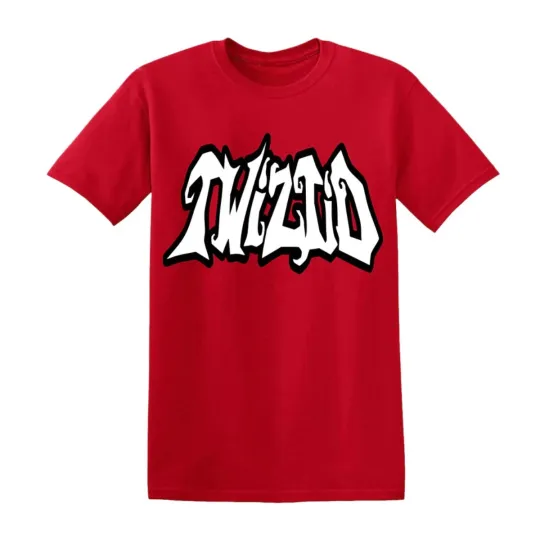 Discover Twiztid Red Mostasteless Logo T-Shirt